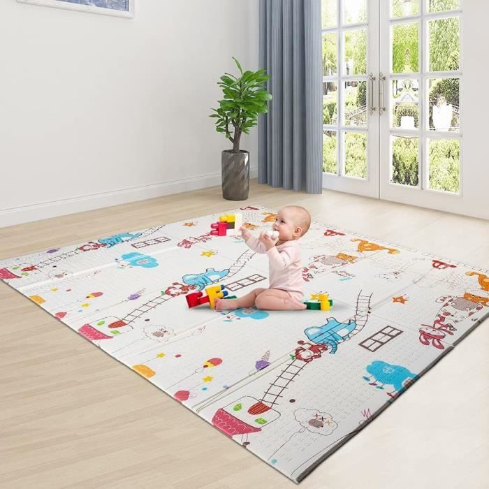 Tapis de jeu en mousse pour bébé, nouveau, 200x180x1cm, Playvirus, tapis de  sol, tapis XPE, tapis