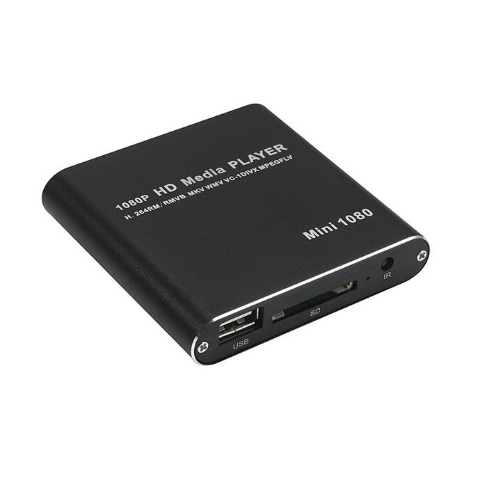 Yonis Media Center Lecteur Tout Format Full Hd 1080p Disque Dur Carte Sd Et Clé Usb