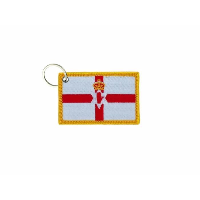 PORTE CLE CLES clef brode patch ecusson drapeau maritine lettre