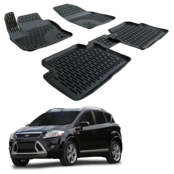 Comparer les prix de SCOUTT | 3D Tapis De Sol En Caoutchouc Premium Pour Ford Kuga 1 2008-2013