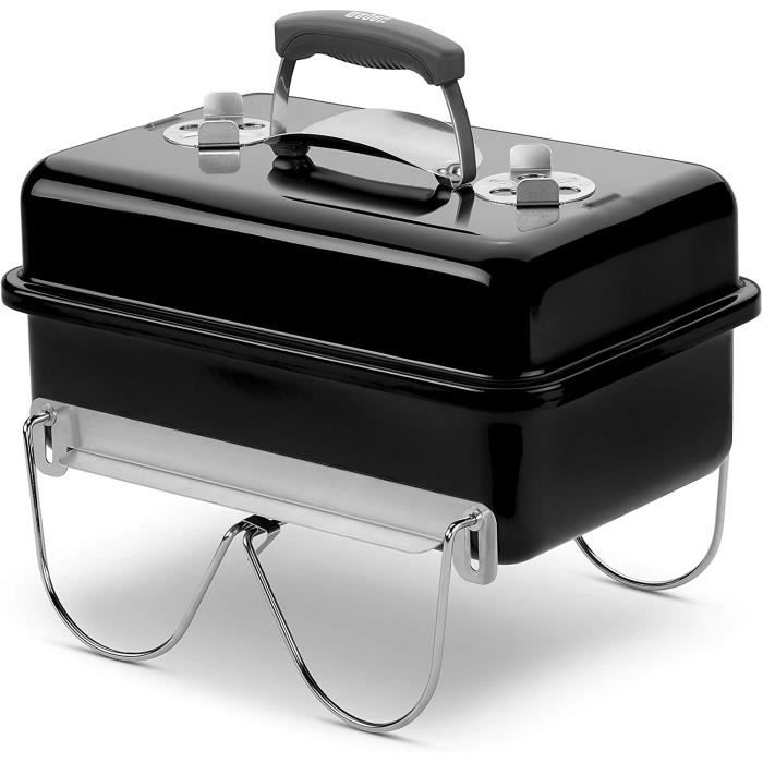 Barbecues Weber 1131004 Go Anywhere Barbecue à Charbon Noir 3158