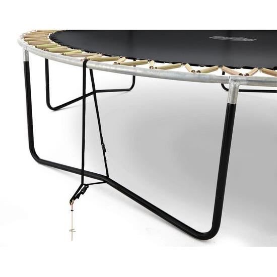Kit d'ancrage BERG pour trampoline fixation au sol Noir Pour