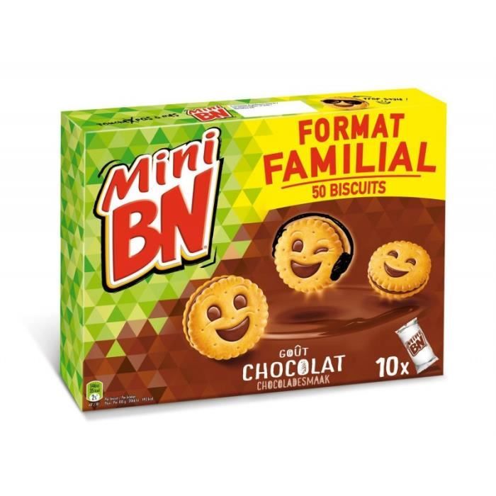 BN - Mini Chocolat 350G - Lot De 3