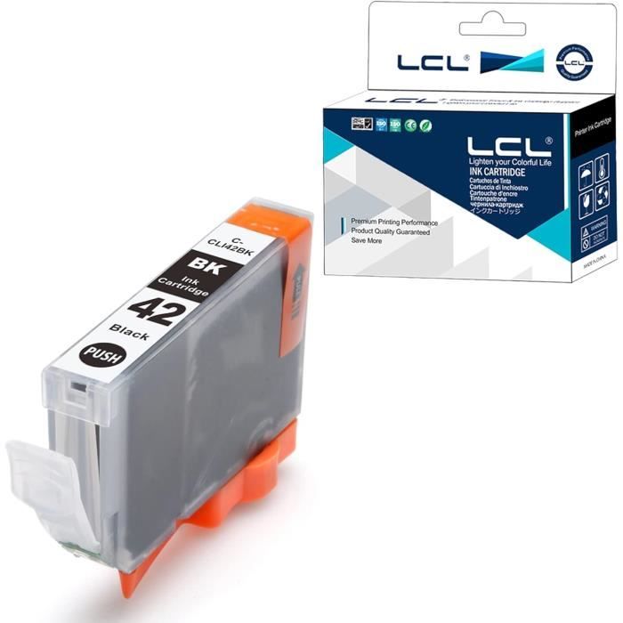 ORIGINAL Canon Cartuccia D'inchiostro Nero CLI-42bk 6384B001 13ml - Foto 11