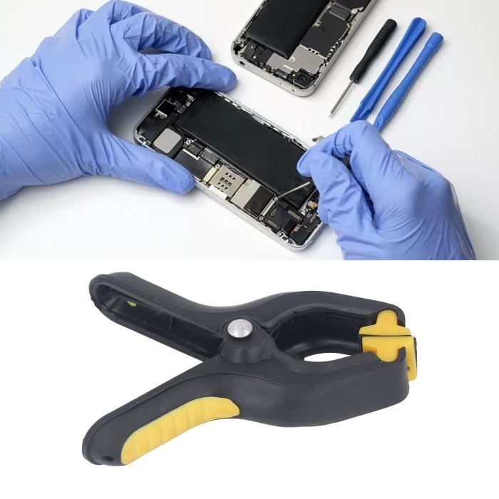 Clips Métal Réglables Pour Réparation Écran Smartphone - Lot De 4 Pièces