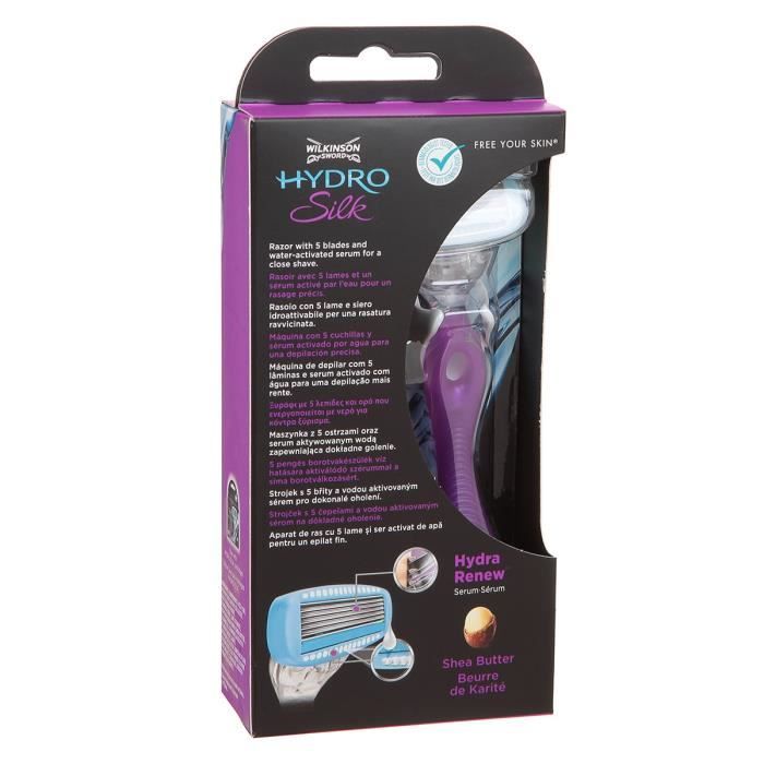lame wilkinson hydro silk