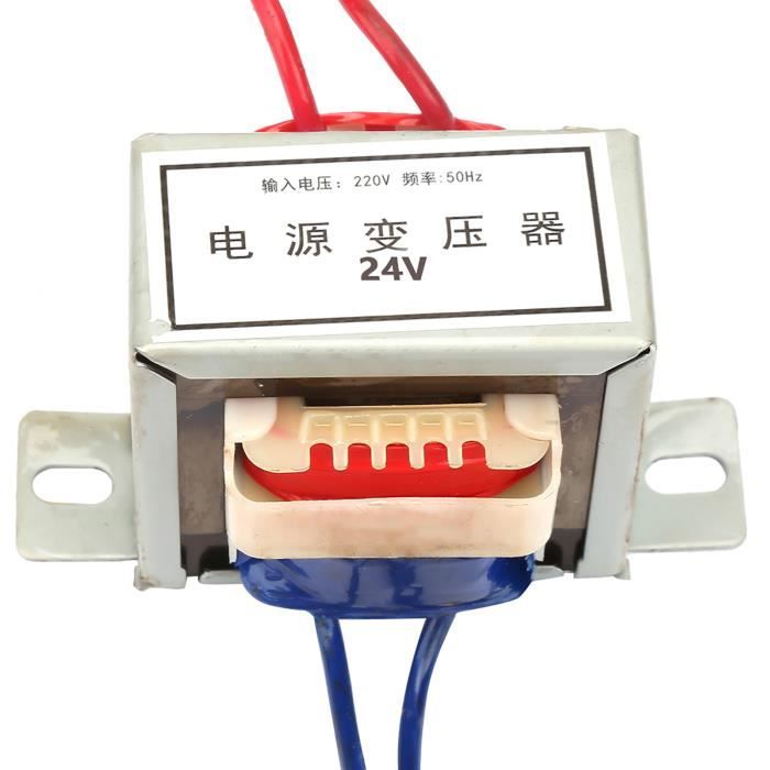 Transformateur 220V Vers 12V/24V AC - Alimentation EI, 2W, Noyau Nylon, Pour Petits Projets Électroniques