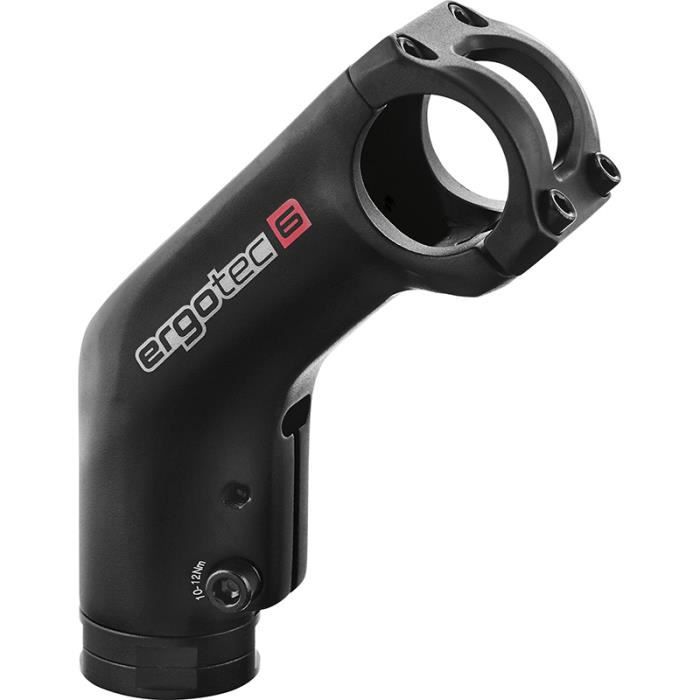 Potence Vélo Union Réglable - Aluminium - Longueur 95 Mm - Diamètre 11/8 - Cintre 31,8 Mm