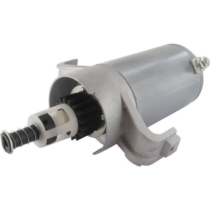 Démarreur électrique 12V 16 dents adaptable BRIGGS & STRATTON