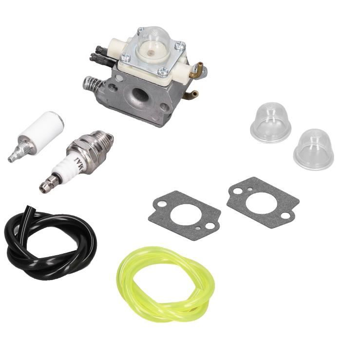 Kit Carburateur Pour Souffleur De Feuilles PB-250 / WTA-33 - Avec Joints, Conduites, Filtre
