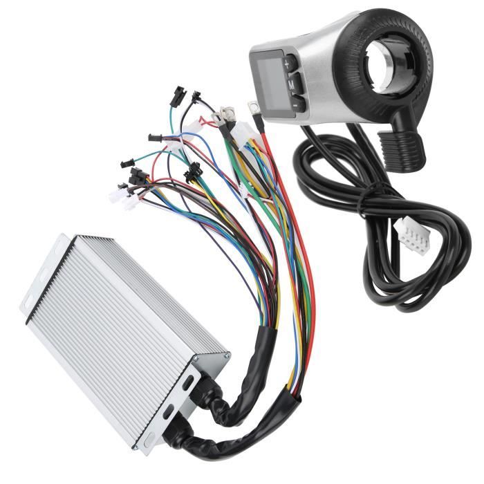 Fydun Contrôleur Moteur Sans Brosse 36V/48V 350W Pour Scooter Et Vélo Électrique – Alliage Aluminium, 13A
