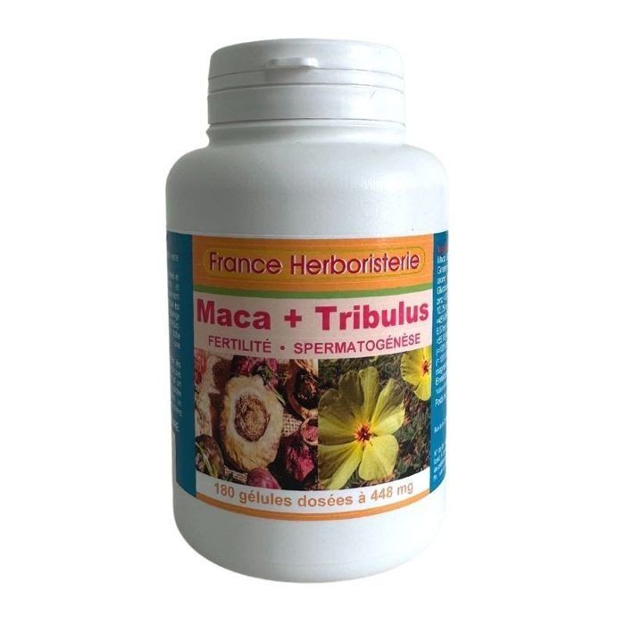 GELULES MACA + TRIBULUS 180 gélules dosées à 448mg. 0,2 Cdiscount
