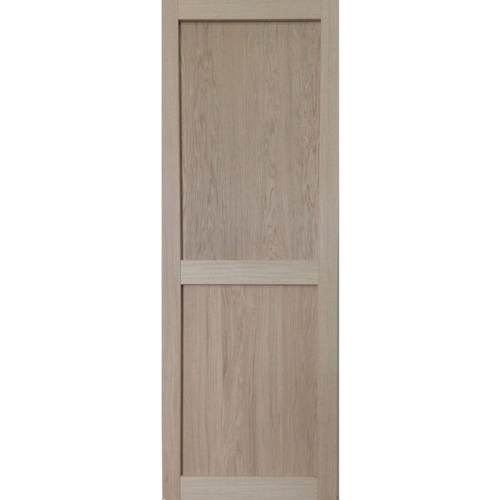 Bloc Porte En Chene Traverse Chapeau De Gendarme Largeur 63 Cm Gauche Promo 15