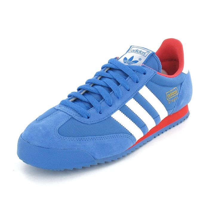 Adidas - Dragon Bleu, blanc et rouge - Cdiscount Chaussures