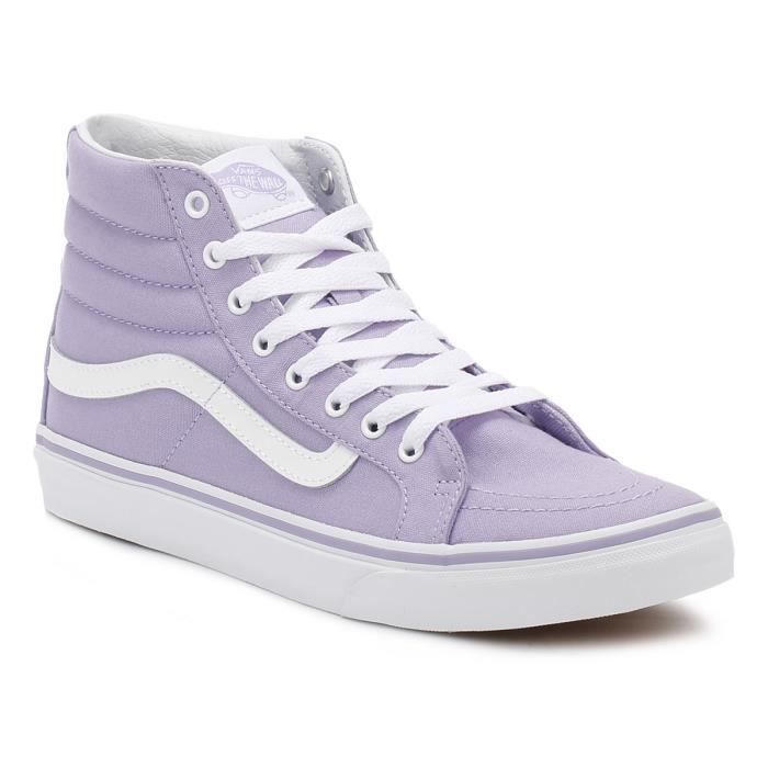 vans sk8 hi slim lavender