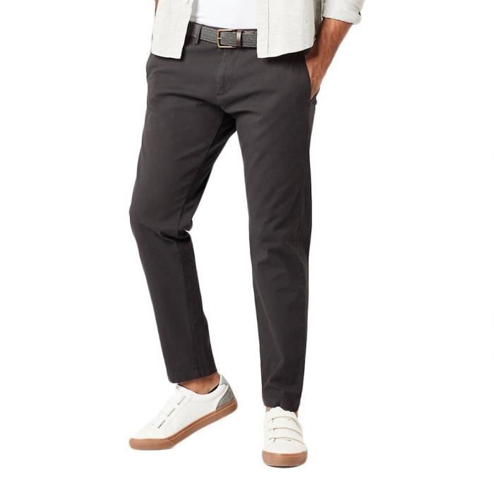 Vetements Homme Pantalons Dockers Smart 360 Chino Tapered Noir Cdiscount Pret a Porter