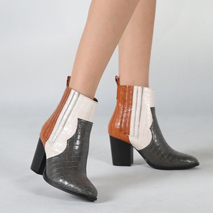 chaussure talon serpent