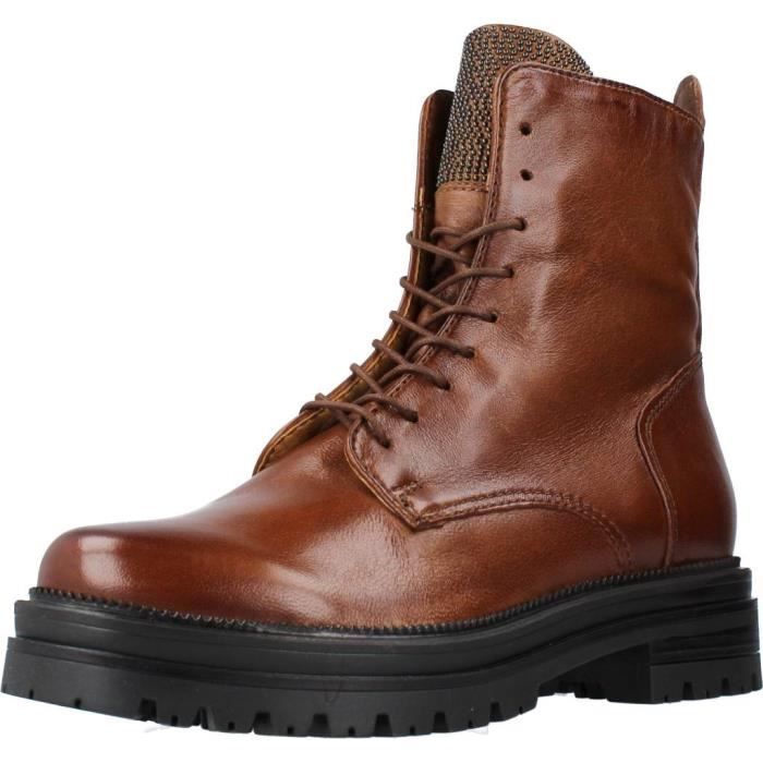 bottes mjus marron