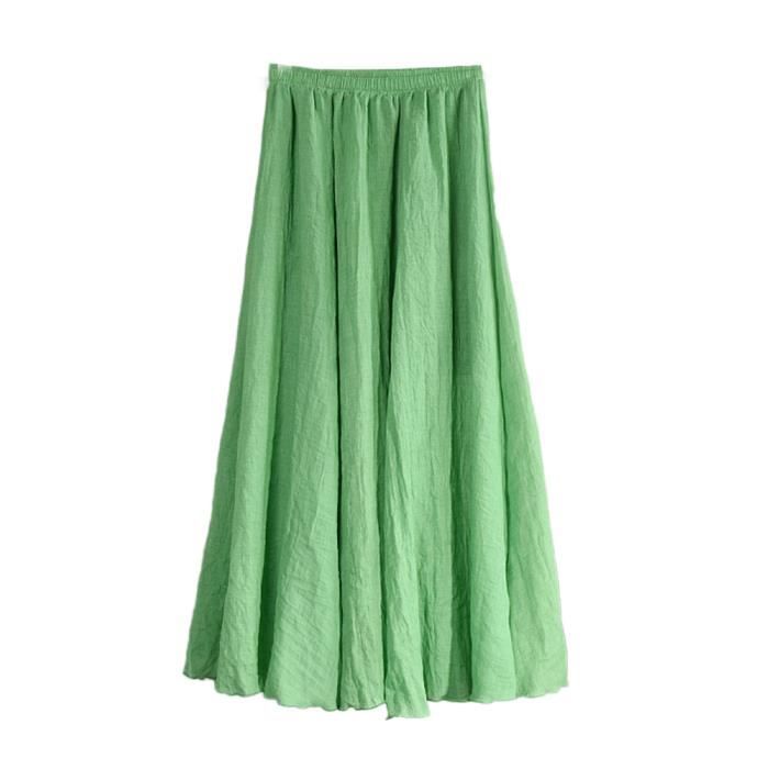 Jupe Longue Femme Été Imprimé Floral - Taille Élastique - Style Boho - Onsoyours