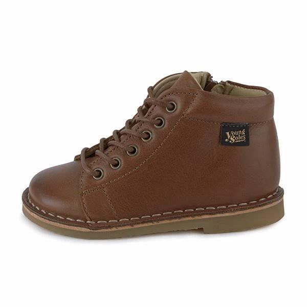 Belle bottine XIXème en cuir ALLART BEBE JUMEAU T.10