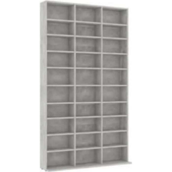 Armoire étagère 102 x 178 x 16 cm (LxHxP)