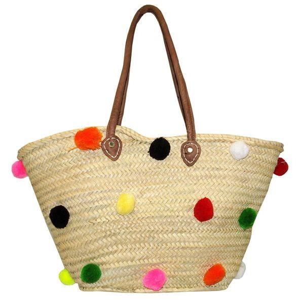 sac de plage raphia