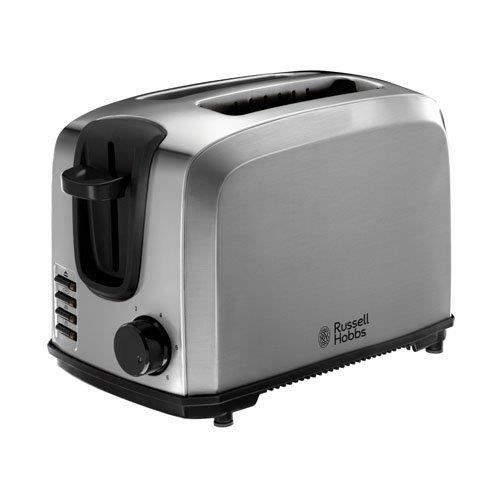 Russell Hobbs 20880 Grille pain 2 fentes 1000 W Acier Poids de l