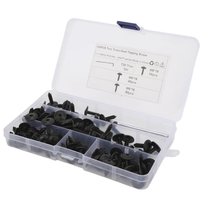 Lot De 10 Broches De Positionnement, Anneau à Pression, Arbre Cylindrique, Acier Inoxydable 304, M5x16 Mm