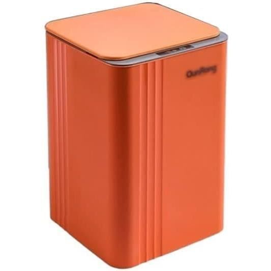 POUBELLE DE TABLE,8 L--Poubelle Rétro À Grain De Bois Pour Maison