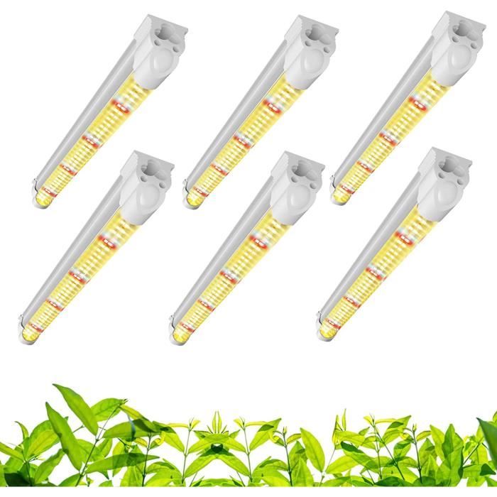 Ampoule LED Horticole GU10 60 LEDs - Spectre Complet Pour Plantes D'Intérieur - Cultivez Vos Plantes Facilement !