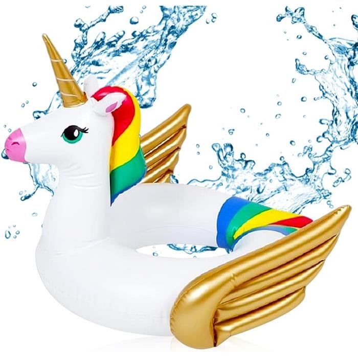 Boubée Lama de Piscine 43.5, flotteurs de Plage Amusants, Chaise de Radeau de Piscine d'été, Jouets de fête de Natation, - Jeux - Jouets