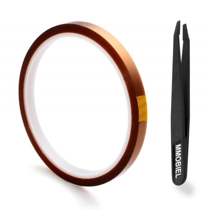 Ruban Adhésif Double Face 2mm X 50m - Ultra Fort Pour Réparation Smartphones Et Tablettes