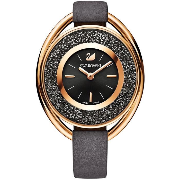 Bracelet cuir top swarovski femme