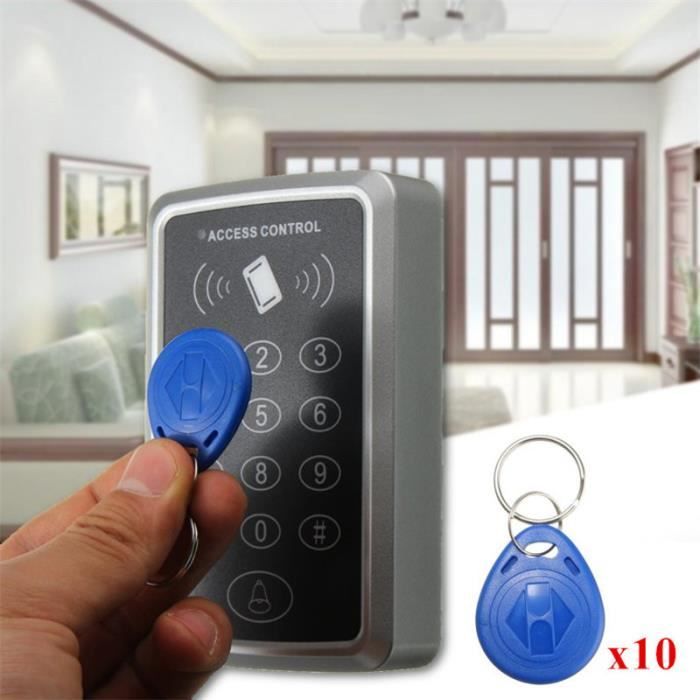 HU USB Lecteur de Proximite ID Carte Cle RFID 125KHz Controle Acces pour Porte S