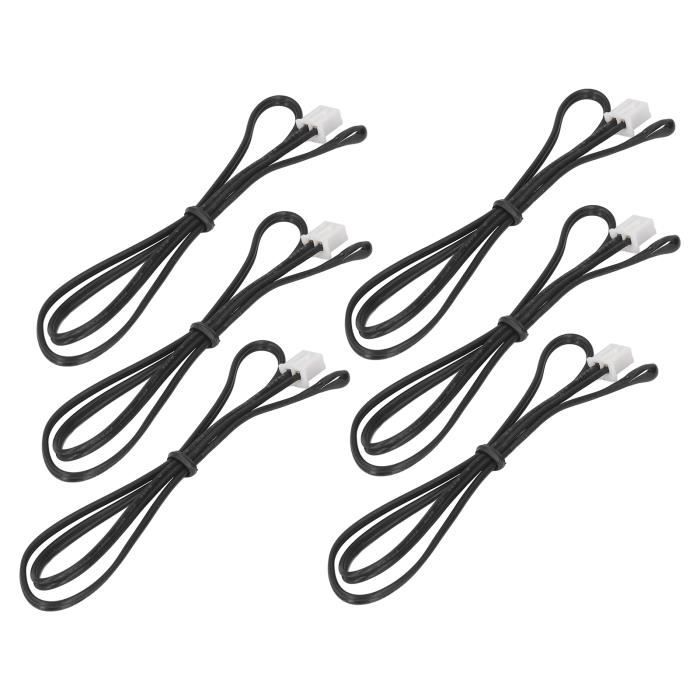 Lot De 10 Sondes De Température NTC 10K | Pour Climatiseur, Réfrigérateur | Sonde étanche Cuivre PVC
