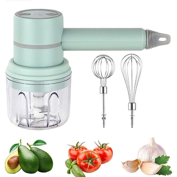 Fouet électrique portatif, mélangeur de cuisson rechargeable par USB