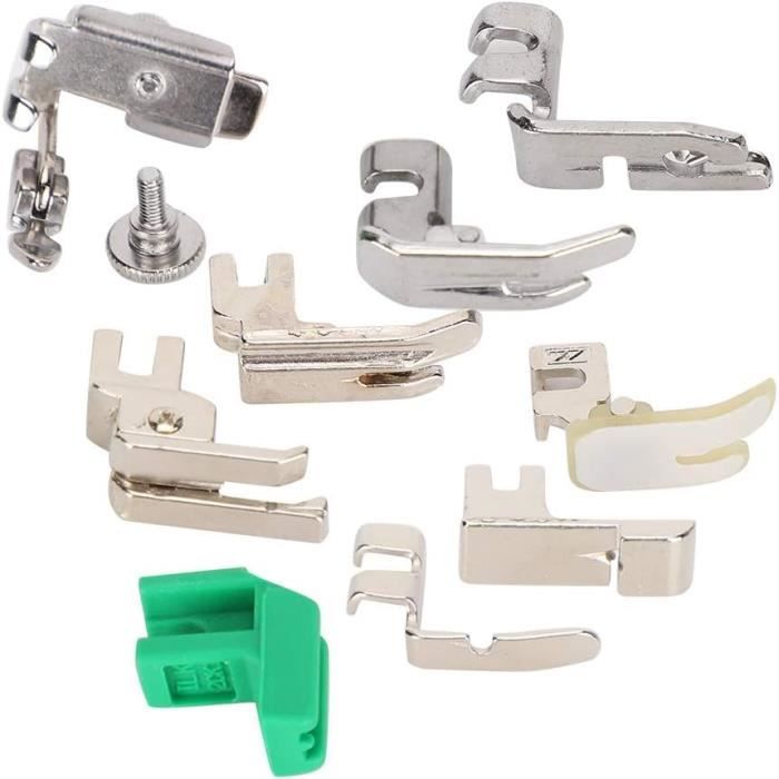 Jeu De 15 Pieds-de-Biche Pour Machine à Coudre - Kit Complet Brother Singer Janome Tige Basse