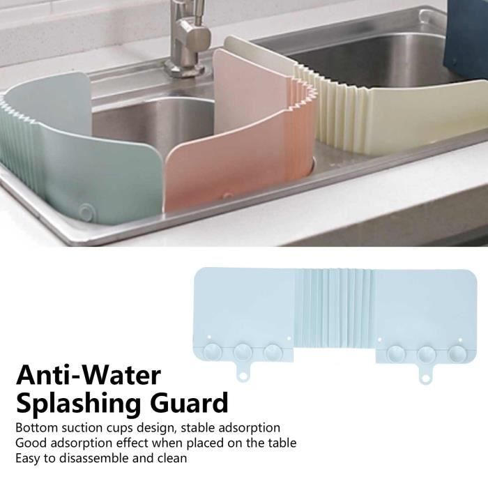 Protection Anti-éclaboussures Et Bouchon D'évier De Cuisine De 3 Pouces Protection Anti Eclaboussures Et Bouchon Evier En Caoutchouc Universel 97412483