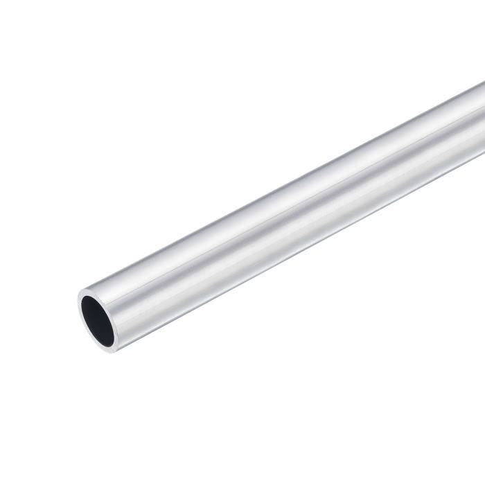 Tube En Aluminium 6063 – Diamètre Extérieur 19mm, Intérieur 17mm, Épaisseur 1mm – Longueur 500mm – Droit, Lisse, Pour Cadres, Projets DIY