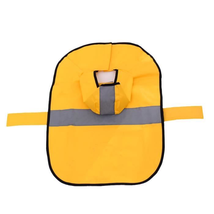 Comparer les prix de Imperméable Chien - VVIKIZY - Grande Taille - PU Imperméable - Bande Réfléchissante - Capuche