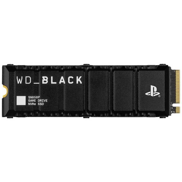 Western Digital Black™ SN850P Heatsink 4 TB SSD interne M.2 2280 PCIe NVMe 4.0 x4 WDBBYV0040BNC-WRSN