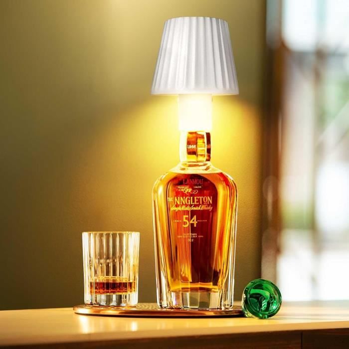 Lampe De Bouteille LED RGB - Lampe De Table Décorative - Dimmable USB - Batterie 5200 MAh