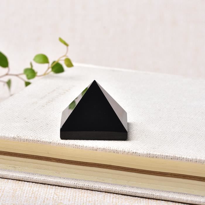 Pyramide égyptienne En Jaspe Rouge Naturel - Pierre Décorative, Cristal De Quartz Pour Décoration Intérieure Ou Cadeau
