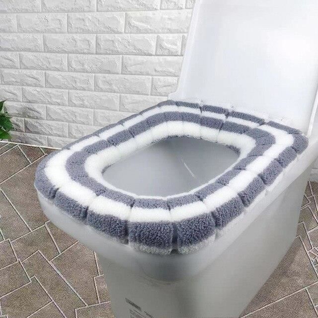 ABATTANT WC,Gold 1 No Rope--Housse De Siège De Toilette Universel