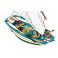 Maquette de bateau en bois : Gamela Carmina Coloris Unique-1