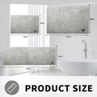 Tapis de bain extra épais, antidérapant, super absorbant, 40 x 60 cm, gris clair | Leroy Merlin