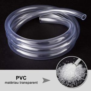 Tuyau PVC Transparent 1 Mètre - Diamètre Intérieur 20 Mm, Extérieur 22 Mm, Pour Aquarium, Eau, Air