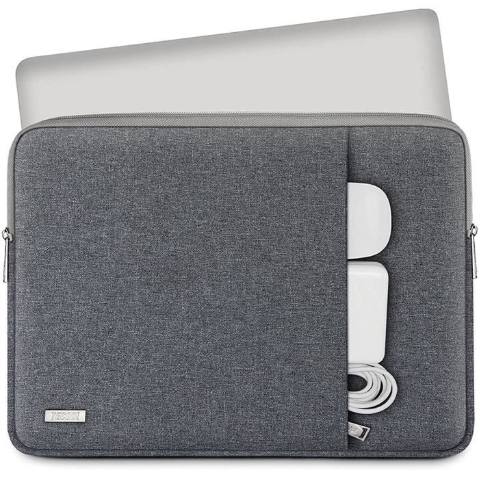 Inateck Housse Ordinateur 15-15,6 Pouces Compatible avec Chromebook  Notebook Ultrabook Matebook 15, avec Poche d'Accessoires - Gris :  : Informatique