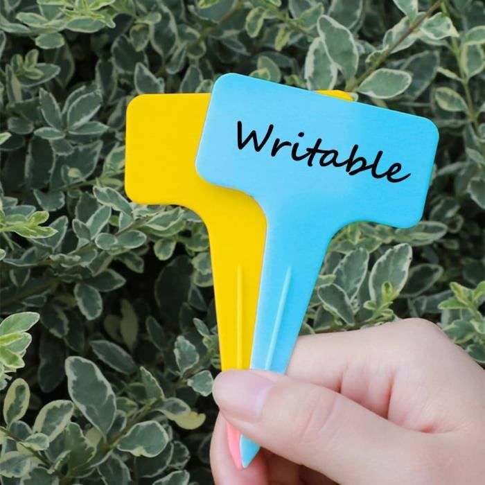 100 Étiquettes Jardin En Aluminium – Etiquettes Potager Avec Fils – Marquage Plantes Légumes Fleurs Durable