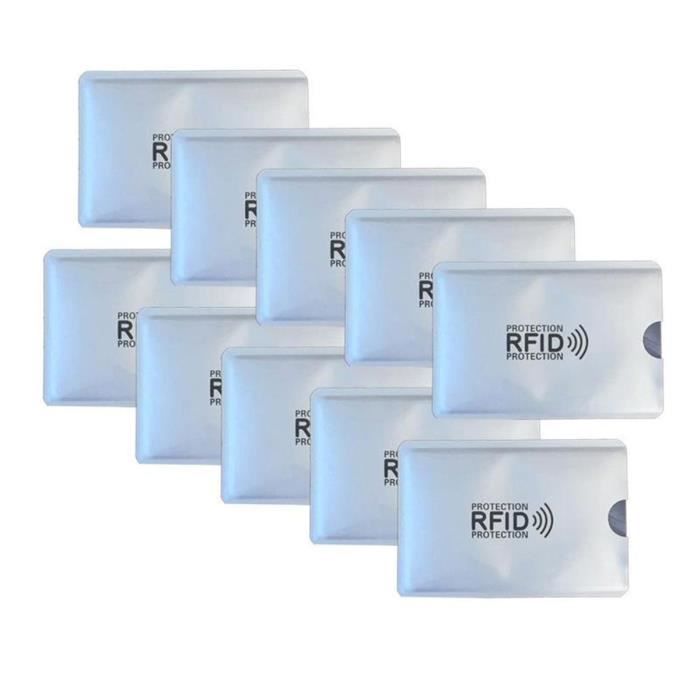 3 Étuis Protection RFID Carte Bancaire Carte Bleue Paiement Sans Contact -  Cdiscount Bagagerie - Maroquinerie